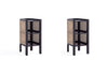 Greip 2 Black Nature Cane End Tables