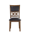 Majale Brown PU 42 Inch 5pc Drop Leaf Dining Set