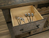 Chawl 2 Drawer Bar Table