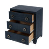 Chavhanwadi Navy Blue 3 Drawer Chest