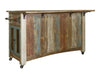 Amboli Antique 3 Drawer Kitchen Island