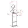 Khatwadi Espresso Wood Valet Stand
