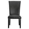 Kurundawad 2 Ebony PU Dining Chairs