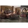 Narande Dark Brown Cherry Oak Queen Bed