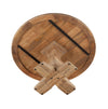 Kine Light Brown 48 Inch Round Dining Table