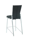 Mangewadi Black Motion Back Counter Height Stool