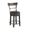 Alas 2 Dark Brown 24 Inch Swivel Barstools