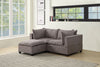 Badewadi Light Gray Fabric Sectional