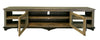 Chawl Loft Two Tone Gray Brown 2 Door 93 Inch TV Stand