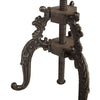 Kolhapur Brown Adjusting Stool
