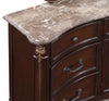 Adur Cherry Dresser with Marble Top