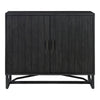 Dhamapur Black 2 Doors Cabinet