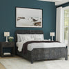 Chavhanwadi Gray Queen Panel Bed