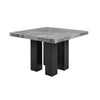 Kurundawad Gray Silver 5pc Counter Height Set