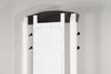 Pandivare Off White Dark Brown Hall Tree