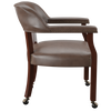 Mangnoor Cherry Brown Black 5pc Dining Game Table Set