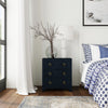 Chavhanwadi Navy Blue 3 Drawer Chest