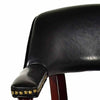 Mangnoor Cherry Black 5pc Dining Game Table Set