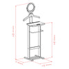 Khatwadi Espresso Wood Valet Stand