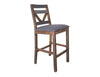 Chawl Loft Two Tone Gray Brown 30 Inch Barstool