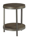 Kini Cocoa Round End Table