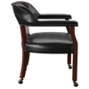 Mangnoor Cherry Black 5pc Dining Game Table Set