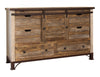 Amboli Antique 1 Sliding Door Dresser