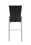 Mangewadi Black Motion Back Counter Height Stool