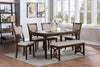 Majale Cherry 46 Inch Dining Bench