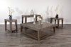 Ghanawade Light Brown Wood Sofa Table