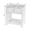 Chavhanwadi Charcoal Nighstand