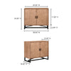 Dhamapur Natural 2 Doors Cabinet