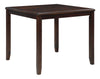 Majale Cherry 42 Inch Square 5pc Counter Height Set