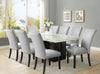 Kurundawad White 9pc Dining Set