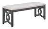 Majale Gray 46 Inch Dining Bench