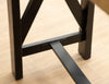 Chawl Loft Two Tone Brown Counter Height Sofa Table
