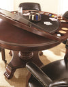 Mangnoor Cherry Black 5pc Dining Game Table Set