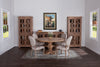 Kine Light Brown 48 Inch Round Dining Table