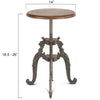 Kolhapur Brown Adjusting Stool