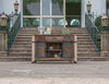 Amboli Antique 3 Drawer Kitchen Island