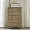 Asalaj Weathered Bisque 5 Drawer Chest