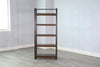 Alas Tobacco Bookcase with Metal Frame