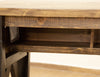 Chawl Loft Two Tone Brown Counter Height Sofa Table