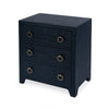 Chavhanwadi Navy Blue 3 Drawer Chest