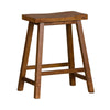 Kaurwadi Tobacco 24 Inch Sawhorse Counter Stool