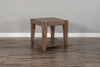 Ghanawade Light Brown Wood 3pc Coffee Table Set