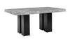 Kurundawad Gray Rectangle Dining Table