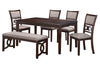 Majale Cherry 46 Inch Dining Bench