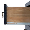 Chavhanwadi Navy Blue 3 Drawer Chest