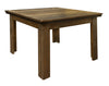 Chawl Loft Two Tone Gray Brown 42 Inch Dining Table
